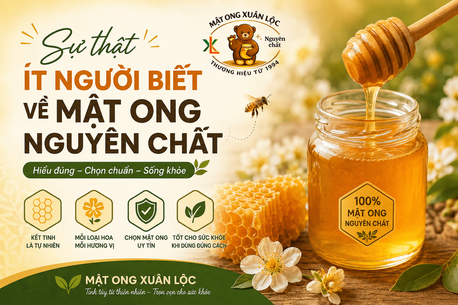 mật ong nguyên chất